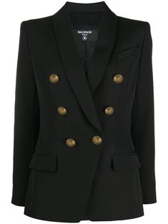 Balmain двубортный блейзер