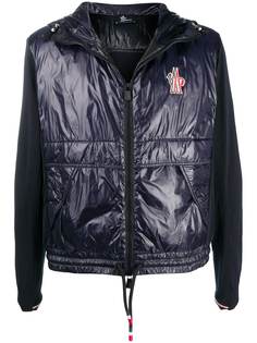 Moncler пуховик на молнии с капюшоном