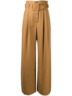 Zimmermann брюки Ladybeetle широкого кроя