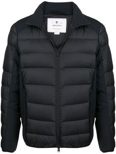 Woolrich стеганая куртка с высоким воротником