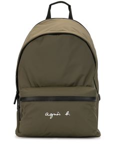 agnès b. рюкзак с логотипом