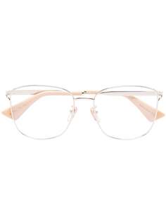 Gucci Eyewear очки Fork в квадратной оправе