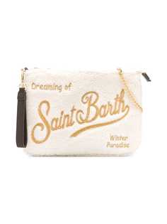 Mc2 Saint Barth Kids сумка на плечо с блестящим логотипом