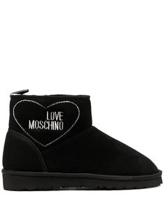 Love Moschino угги с логотипом