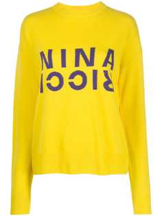 Nina Ricci джемпер с логотипом