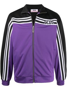 Gcds спортивная куртка с полосками и логотипом