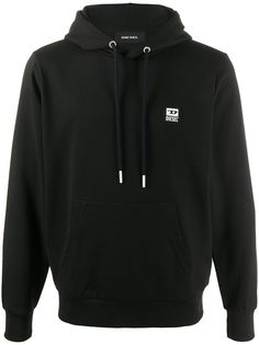 Diesel худи с кулиской и логотипом