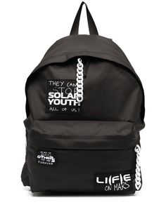 Raf Simons x Eastpak рюкзак на молнии с нашивкой-логотипом