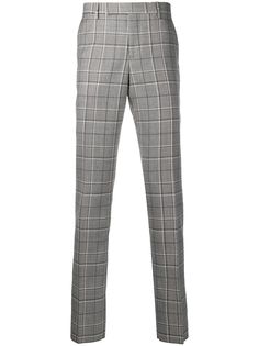 Paul Smith клетчатые брюки строгого кроя
