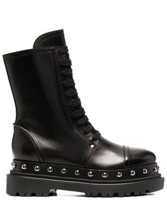 Casadei ботинки с заклепками