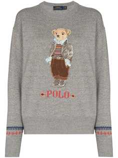 Polo Ralph Lauren толстовка с вышивкой Teddy Bear