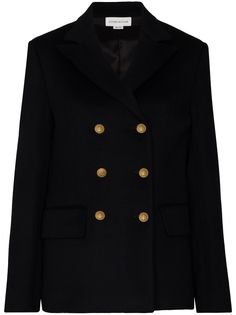 Victoria Beckham короткий двубортный бушлат