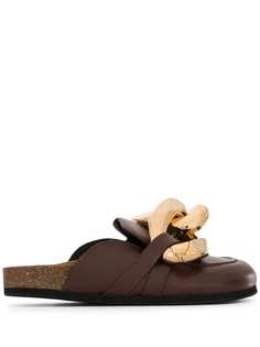 JW Anderson мюли с цепочным декором