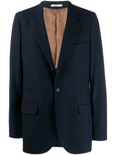 Brunello Cucinelli блейзер узкого кроя