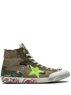 Golden Goose высокие кеды Francy