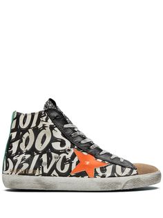 Golden Goose высокие кеды Francy