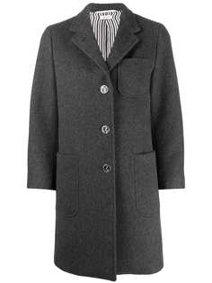 Thom Browne однобортное кашемировое пальто