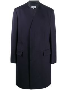 Maison Margiela пальто с декоративной строчкой