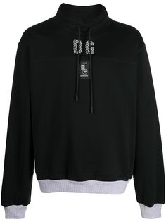 Dolce & Gabbana толстовка с логотипом DG