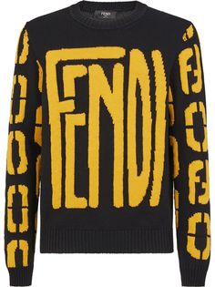 Fendi свитер с логотипом