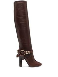 Dolce & Gabbana сапоги с логотипом