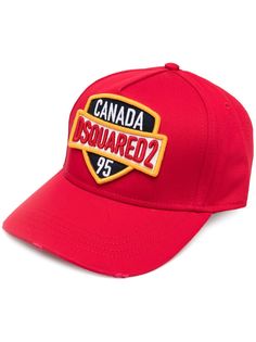 Dsquared2 бейсболка с нашивкой-логотипом