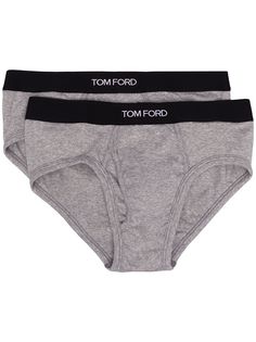 Tom Ford комплект из двух трусов-брифов с логотипом