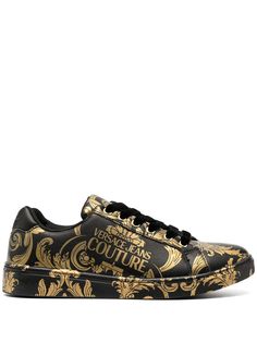 Versace Jeans Couture кеды с принтом