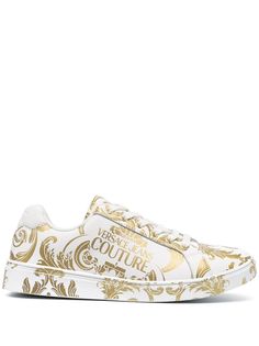 Versace Jeans Couture кеды с принтом