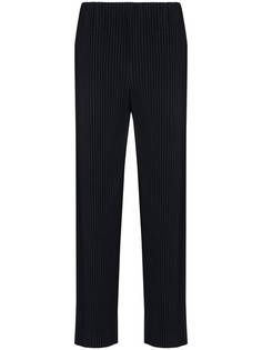 Homme Plissé Issey Miyake плиссированные брюки прямого кроя