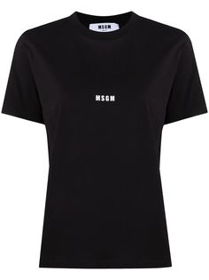 MSGM футболка с логотипом