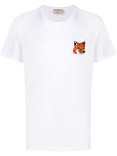 Maison Kitsuné футболка с нашивкой Fox Head