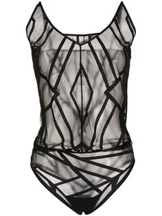Marlies Dekkers прозрачное боди The Illusionist