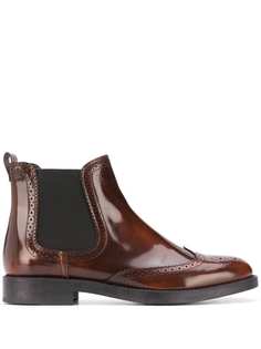 Tods ботинки с брогированием Tod`S