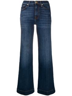 7 For All Mankind расклешенные джинсы