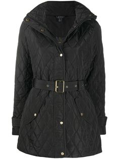 Lauren Ralph Lauren стеганая куртка с капюшоном