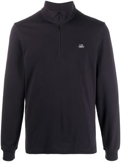 C.P. Company топ с воротником-воронкой