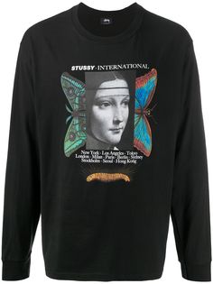 Stussy толстовка Metamorphis с графичным принтом