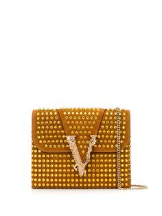 Versace клатч Virtus с заклепками