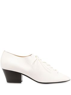 Lemaire lace-up round-toe pumps