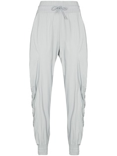 adidas by Stella McCartney спортивные брюки с кулиской и сборками
