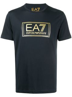 Ea7 Emporio Armani футболка с короткими рукавами и логотипом
