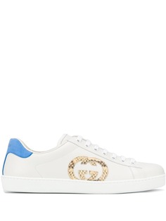 Gucci кеды Ace с логотипом Interlocking G