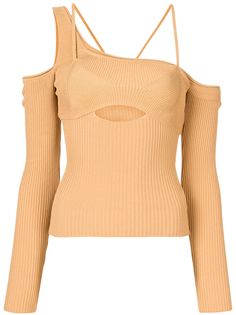 Jacquemus топ с вырезами