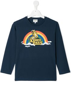 Kenzo Kids топ Kenny с длинными рукавами