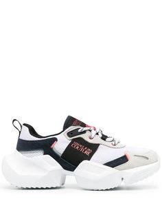Versace Jeans Couture кроссовки с контрастными вставками