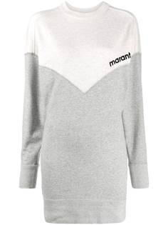 Isabel Marant Étoile платье-толстовка с логотипом