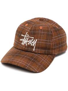 Stussy бейсболка в клетку