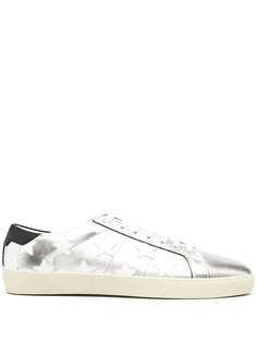 Saint Laurent кеды с нашивками