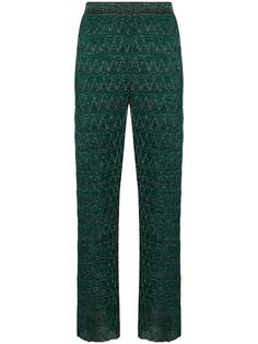 M Missoni брюки кроя слим с блестками